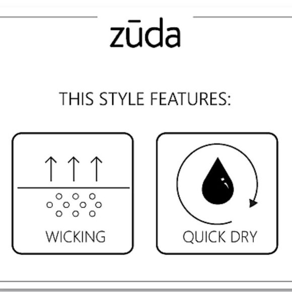 Zuda Z-Stretch Medium Impact Sports Bra with Ruching - Picture 9 of 10